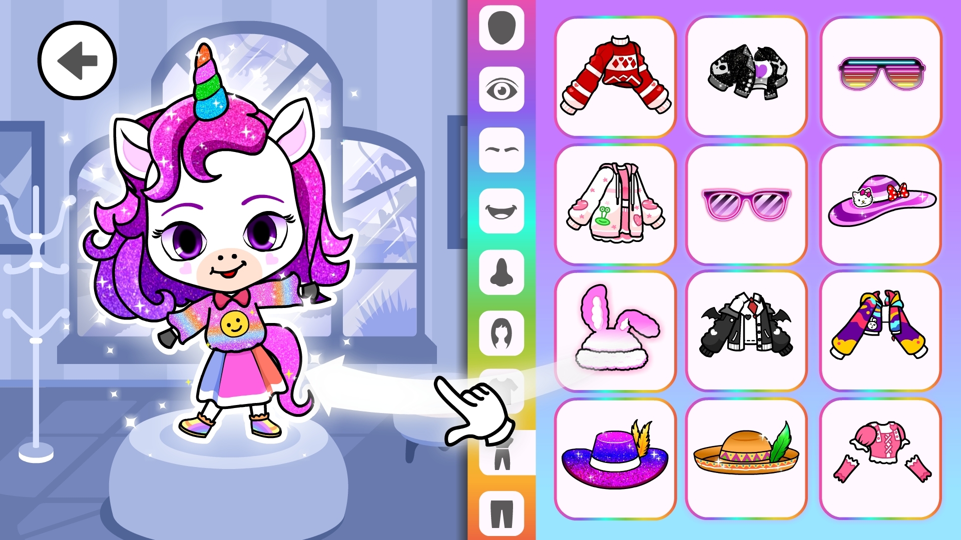 اسکرین شات 2 بازی Tizi Town Home Decoration Game