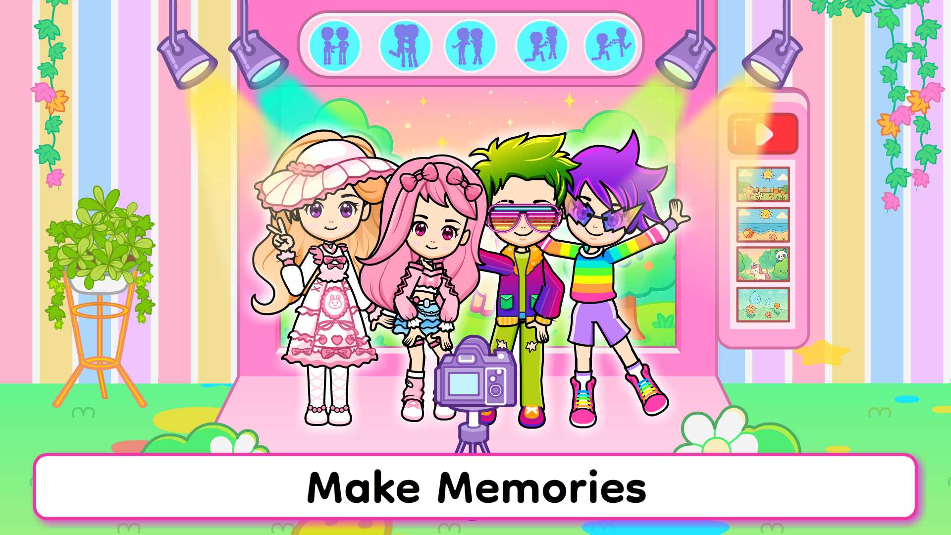 اسکرین شات 1 بازی Tizi Friends Avatar Life World