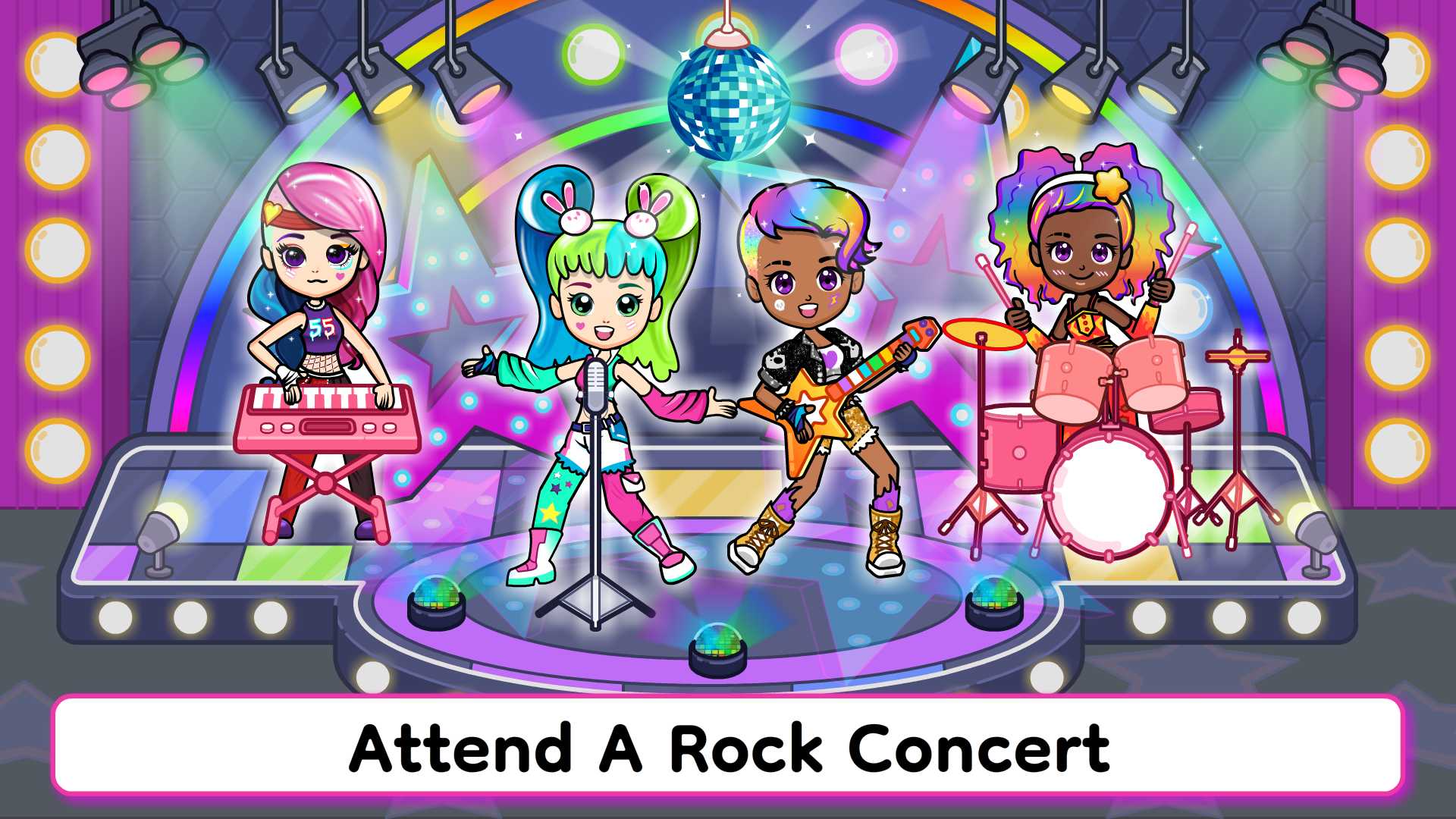 اسکرین شات 2 بازی Tizi Friends Avatar Life World