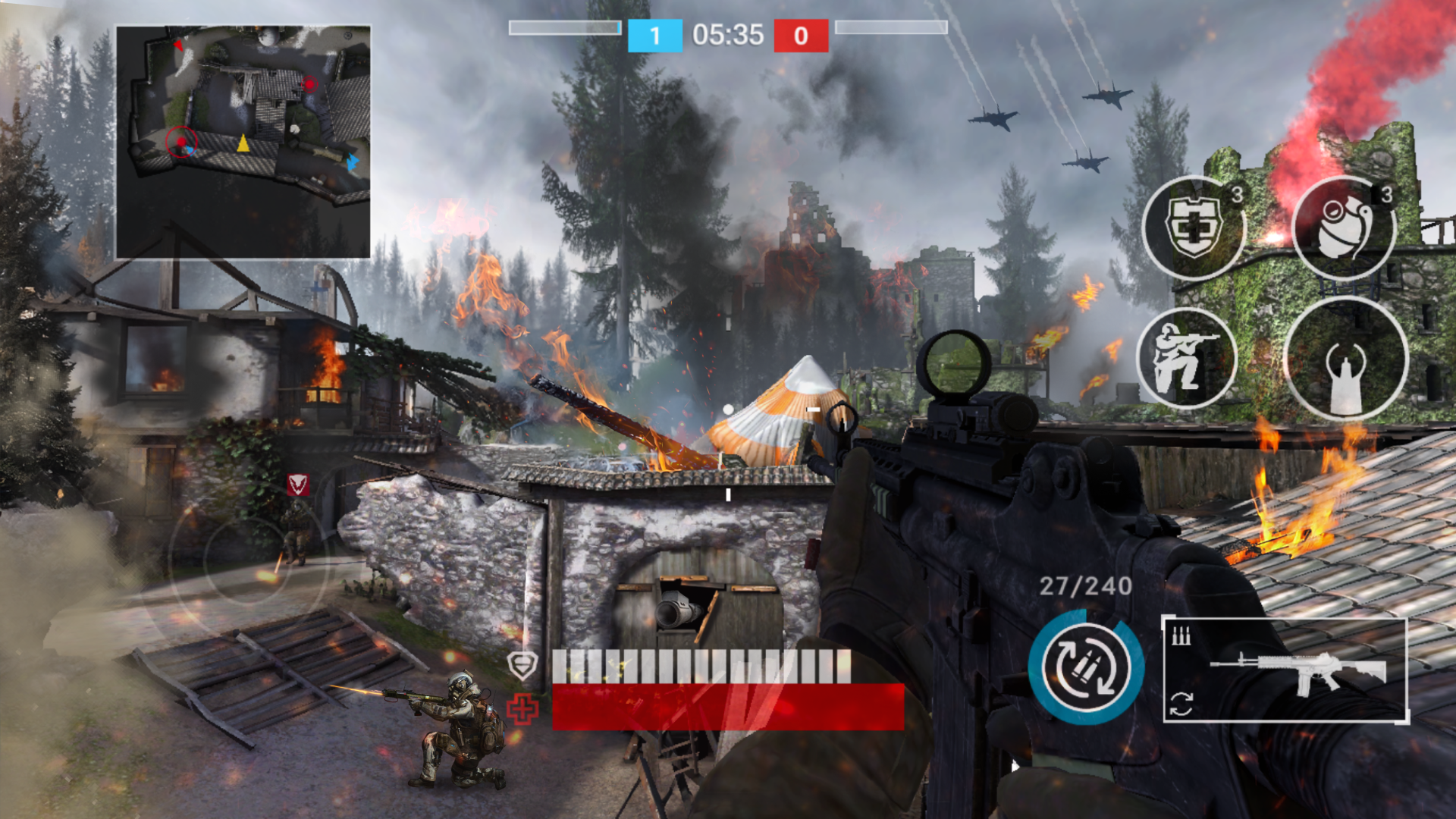 اسکرین شات 2 بازی Warface GO: FPS shooting games