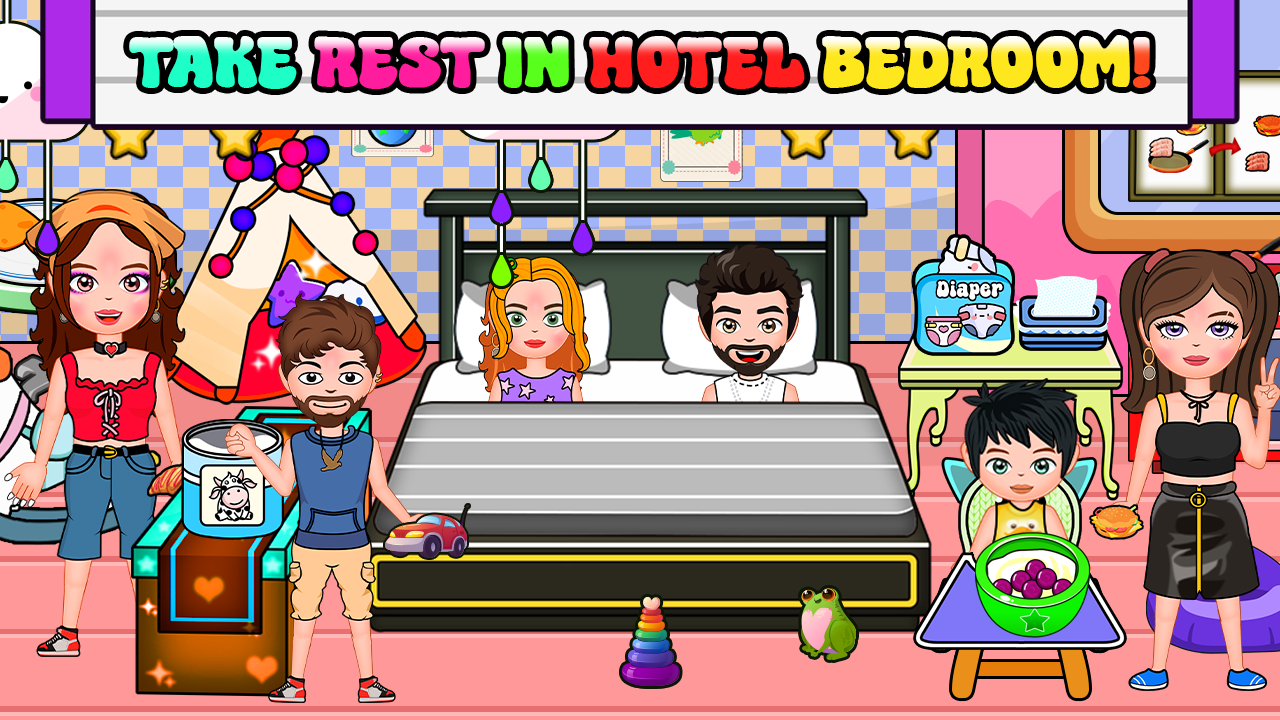 اسکرین شات 5 بازی Family Town : Hotel Paradis