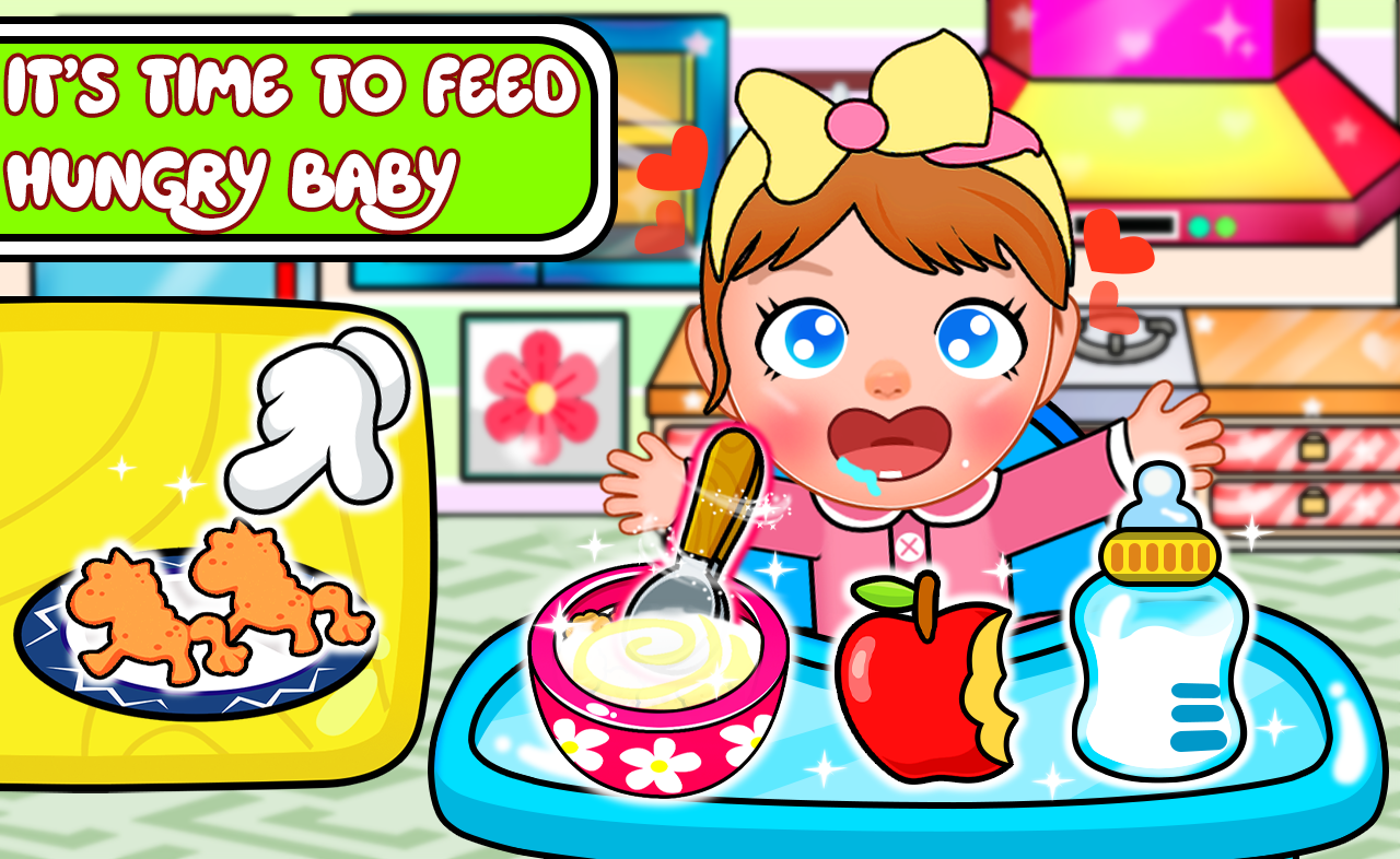 اسکرین شات 4 بازی My Family Town : NewBorn Baby