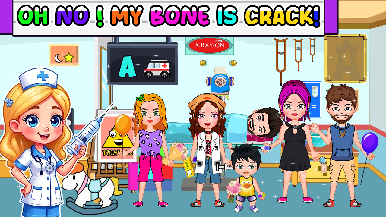 اسکرین شات 4 بازی My Family Town Doctor Hospital