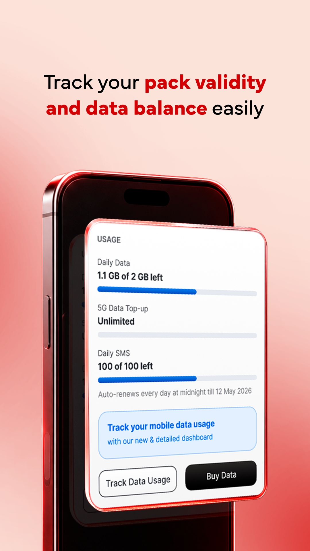 اسکرین شات 2 برنامه Airtel: Recharge, Bank & Loans