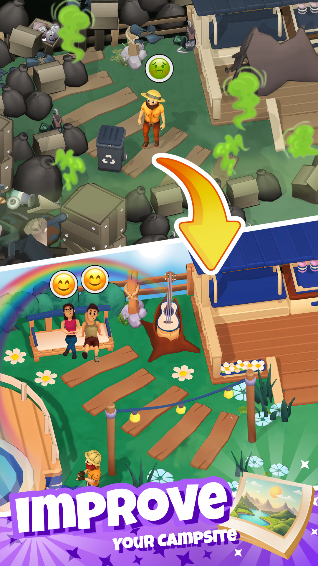 اسکرین شات 3 بازی My Camping Park