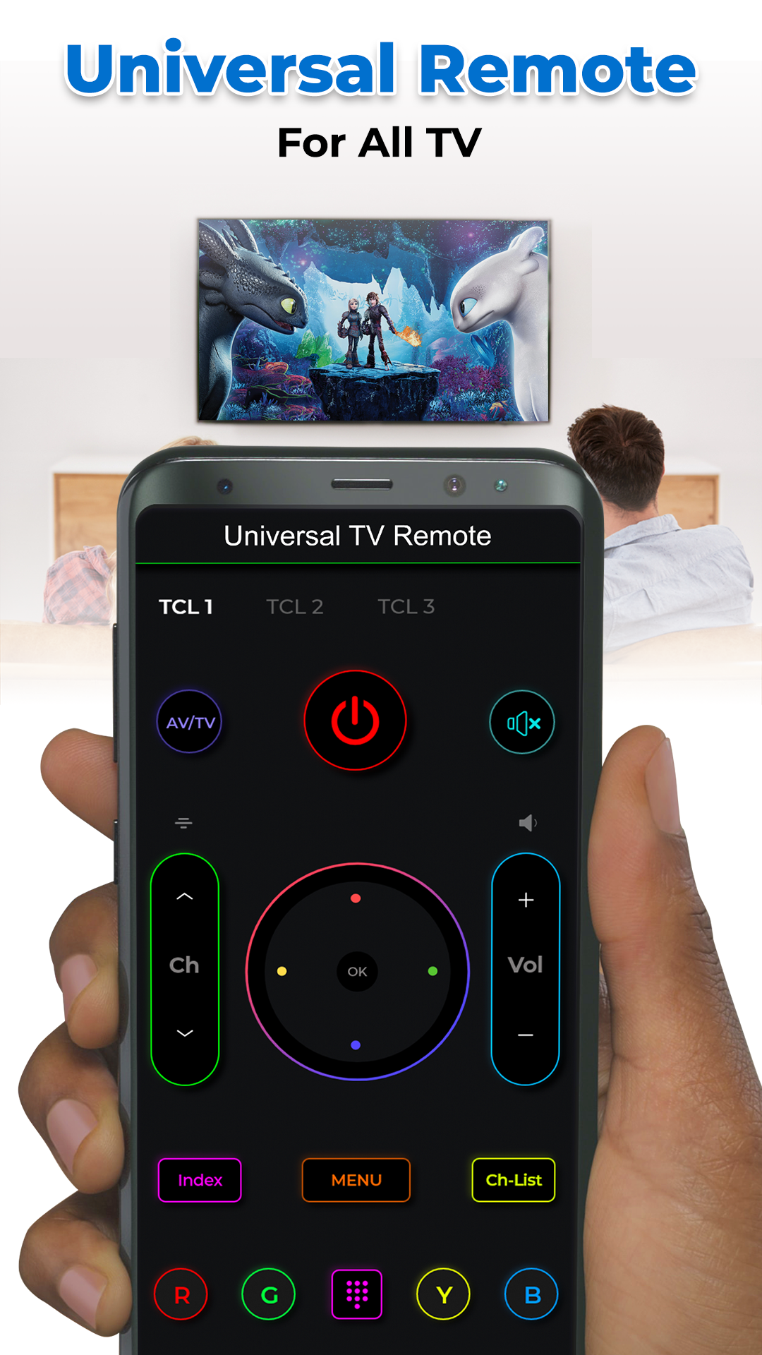 اسکرین شات 5 برنامه Universal Smart Tv Remote Ctrl