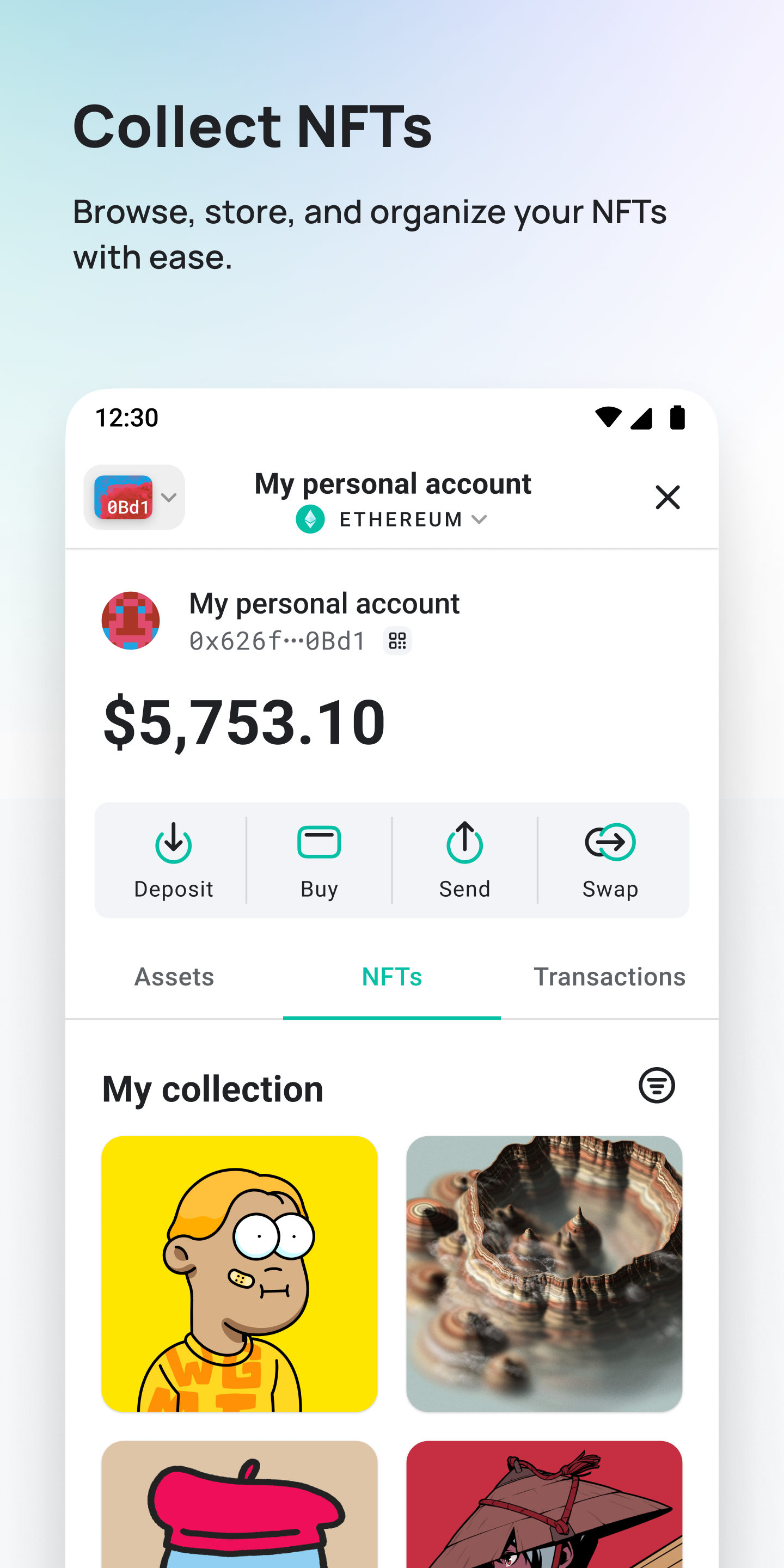 اسکرین شات 7 برنامه MEW crypto wallet: DeFi Web3
