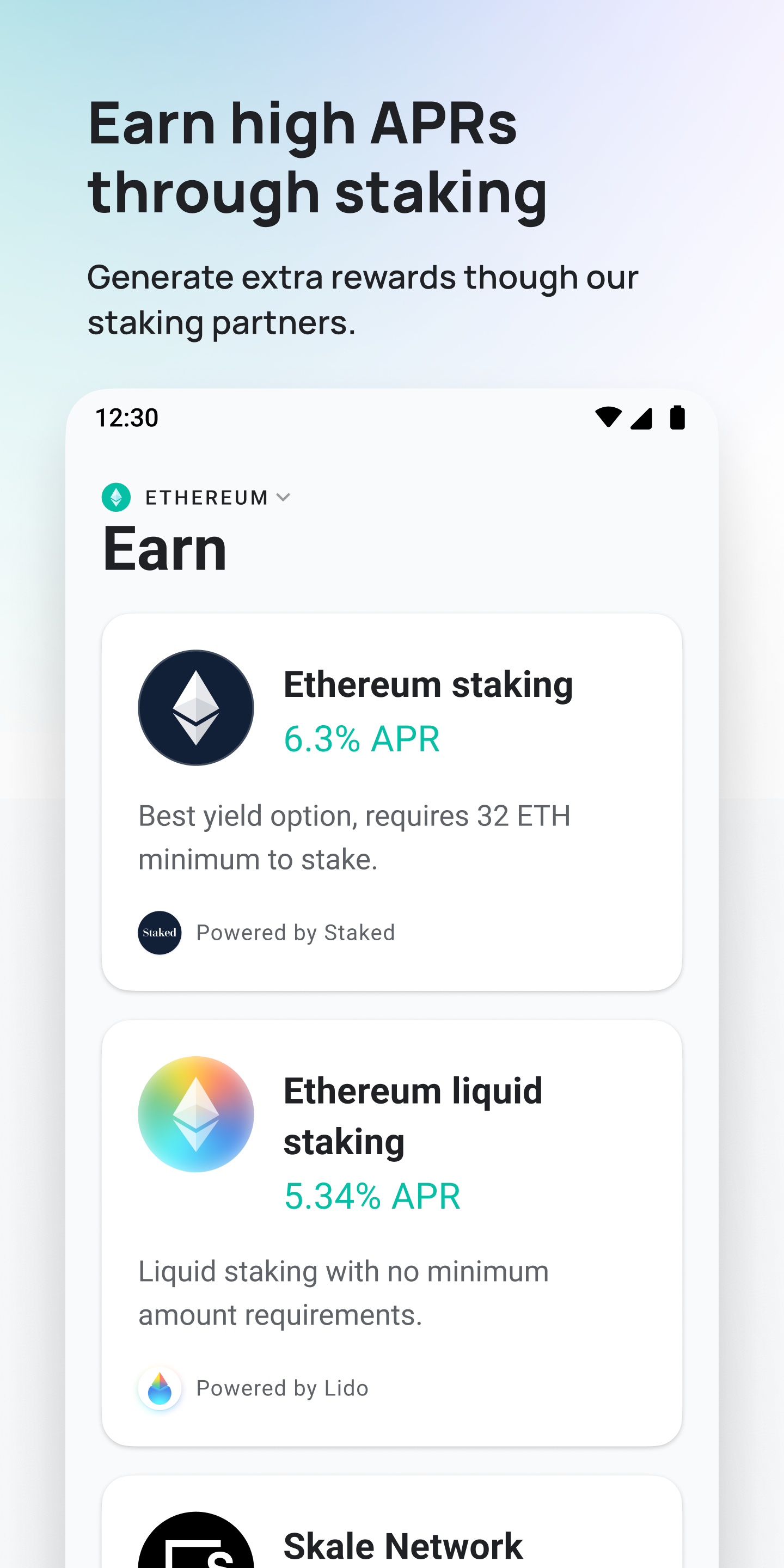 اسکرین شات 2 برنامه MEW crypto wallet: DeFi Web3