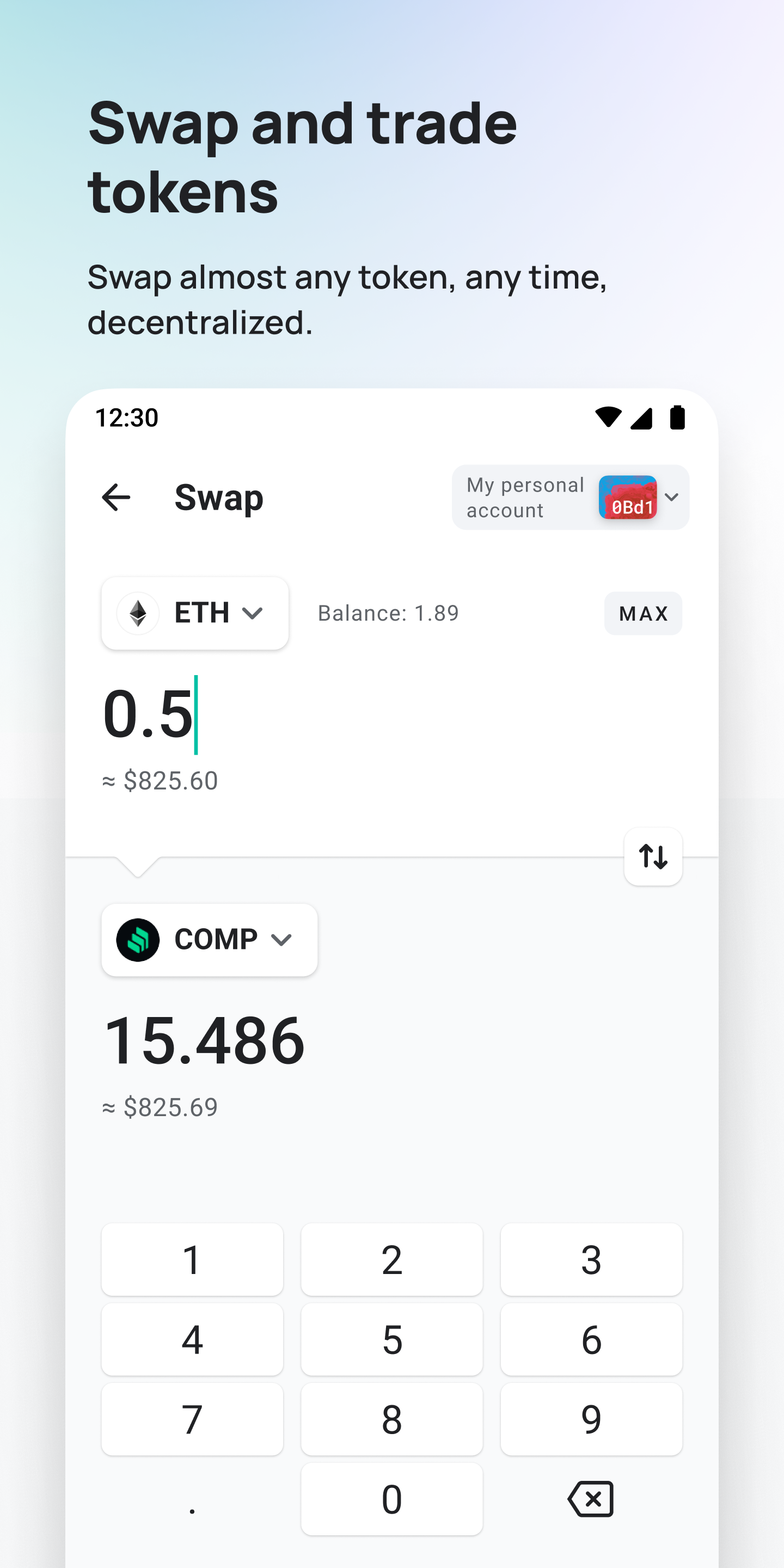 اسکرین شات 6 برنامه MEW crypto wallet: DeFi Web3
