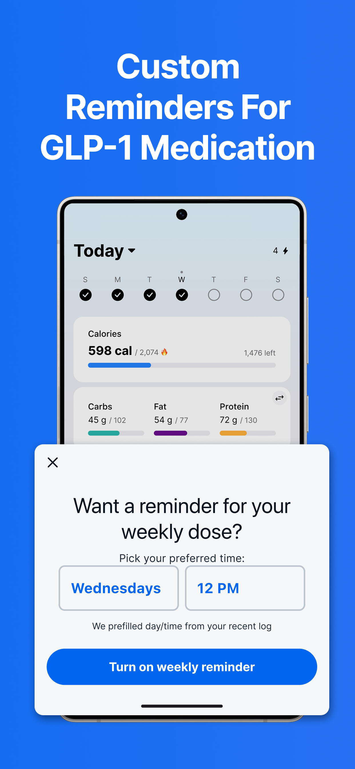 اسکرین شات 3 برنامه MyFitnessPal: Calorie Counter