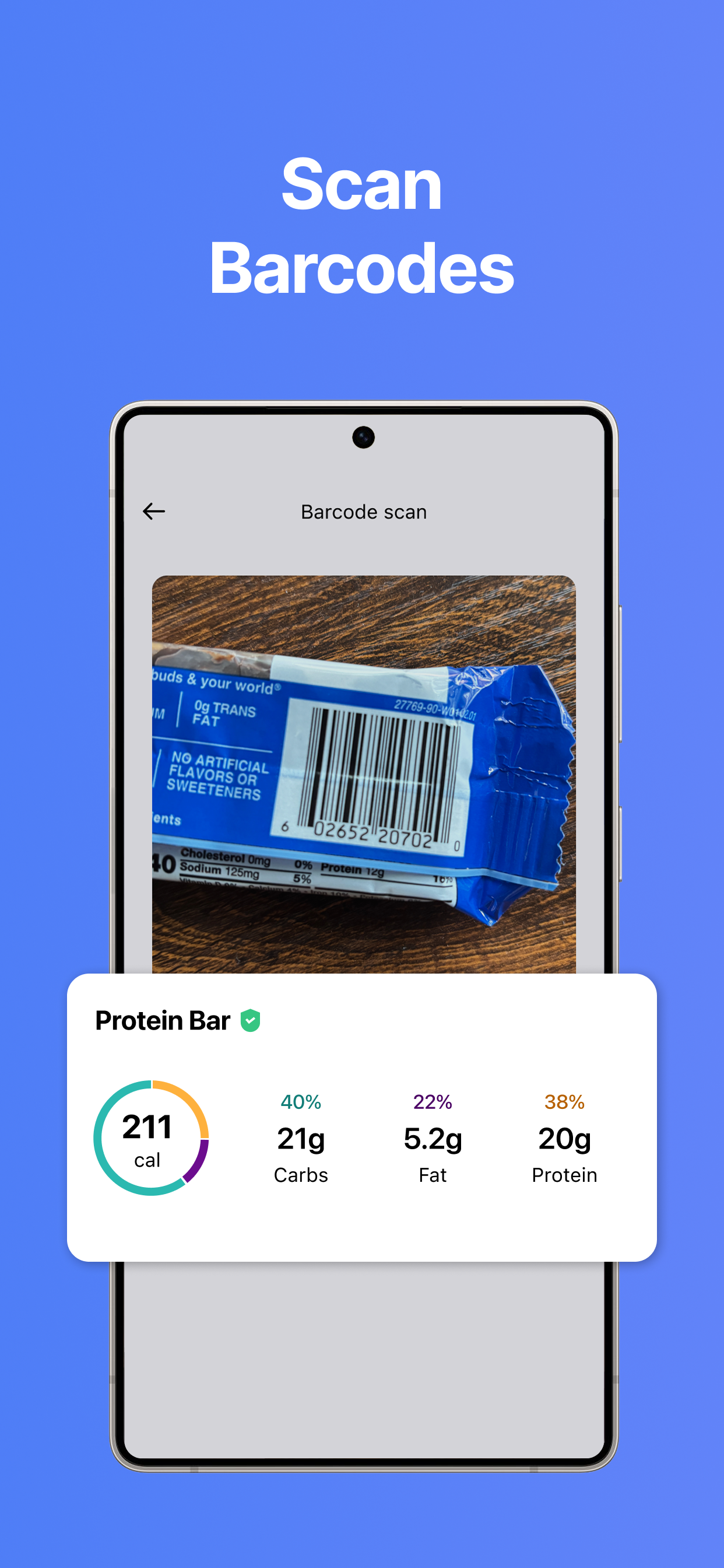 اسکرین شات 6 برنامه MyFitnessPal: Calorie Counter