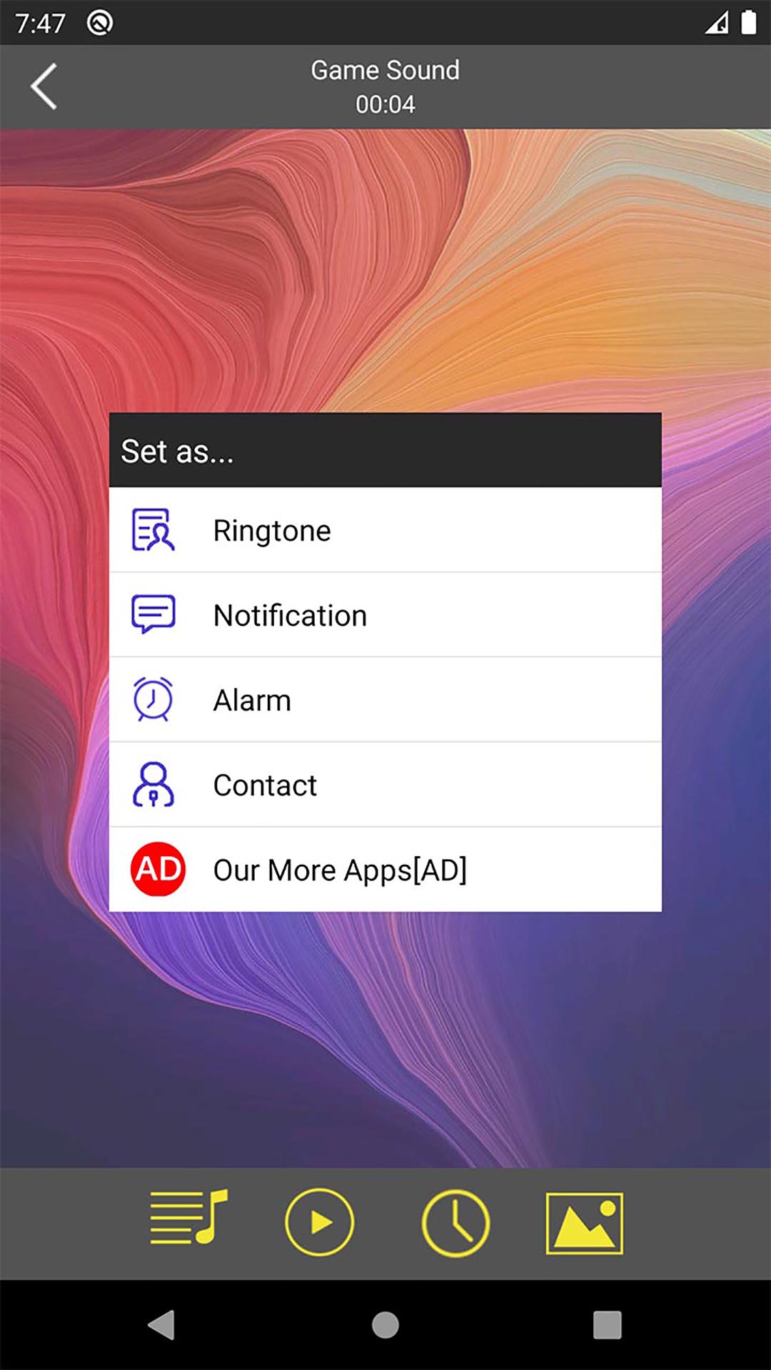 اسکرین شات 4 برنامه MP3 Ringtones for Oppo Phones