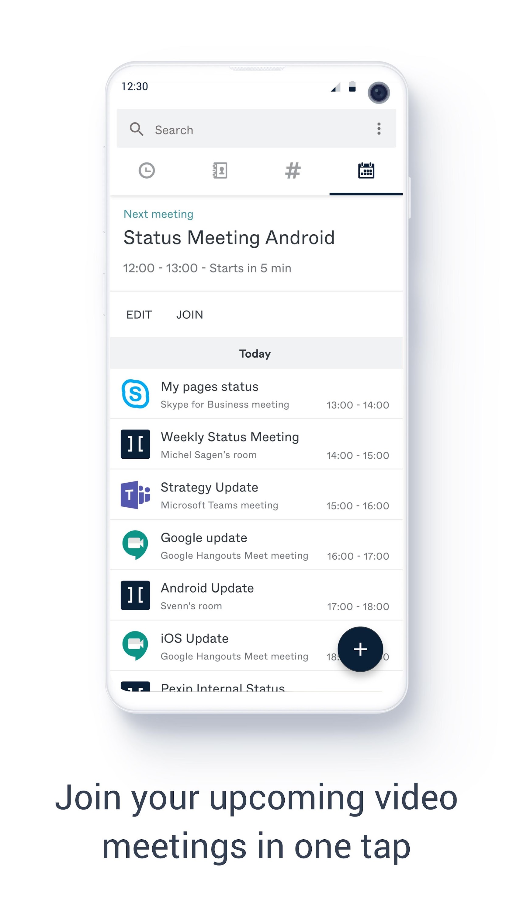 اسکرین شات 2 برنامه Pexip (My Meeting Video)