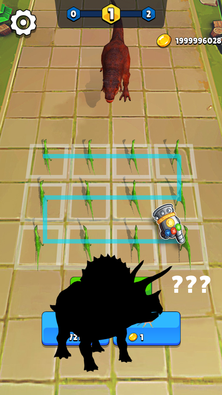 اسکرین شات 3 بازی Dinosaur Combine Master