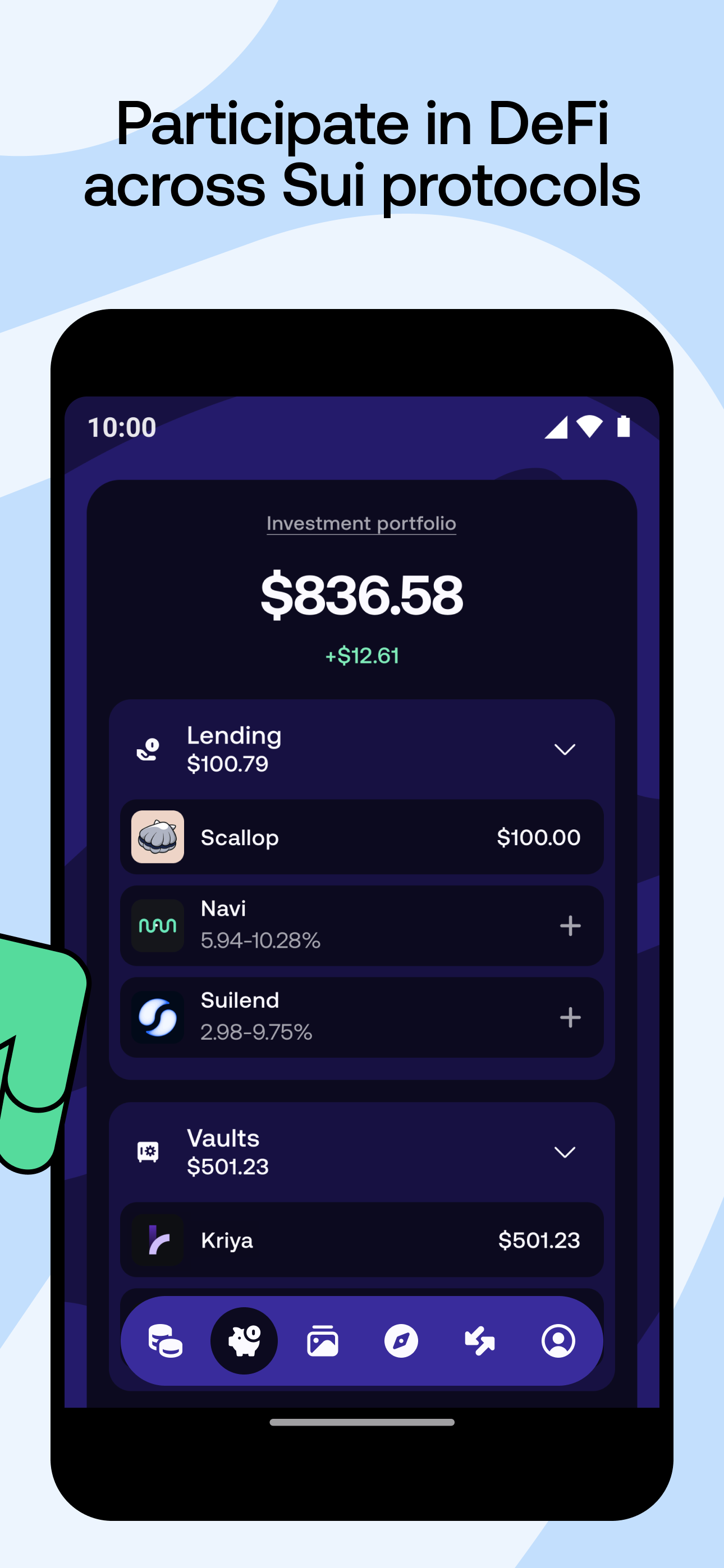 اسکرین شات 4 برنامه Slush — A Sui wallet