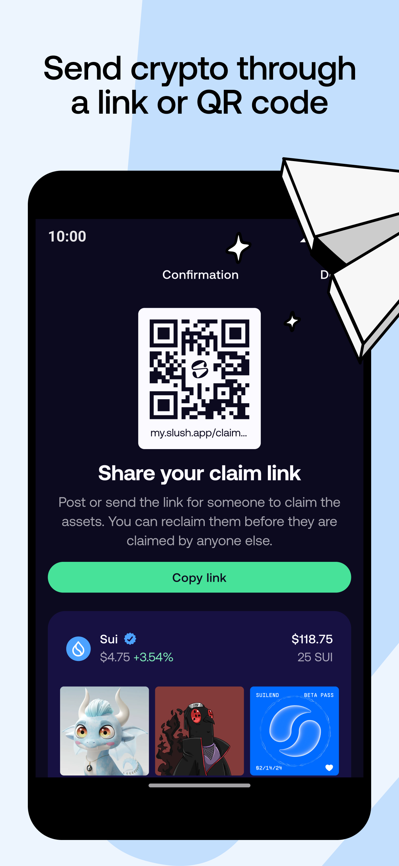 اسکرین شات 6 برنامه Slush — A Sui wallet