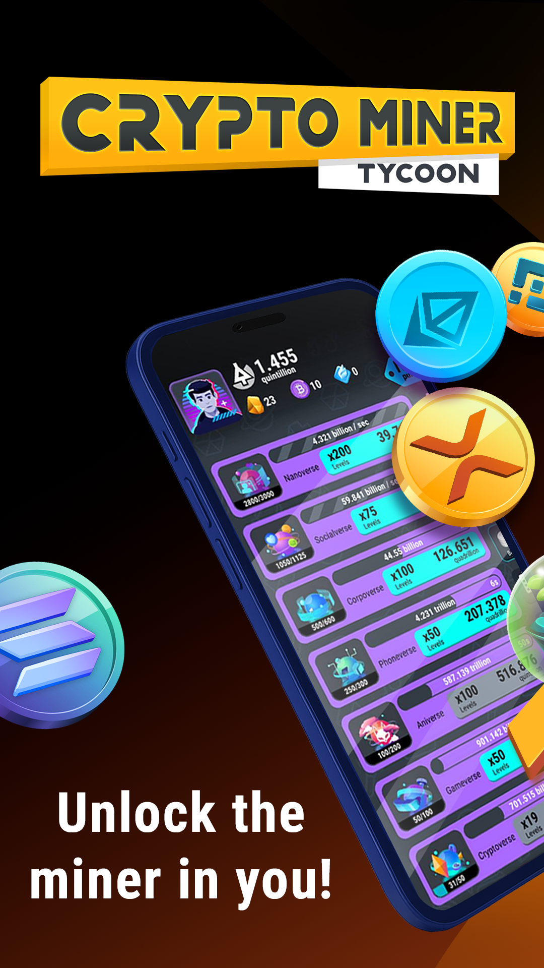اسکرین شات 1 بازی Crypto Miner Tycoon