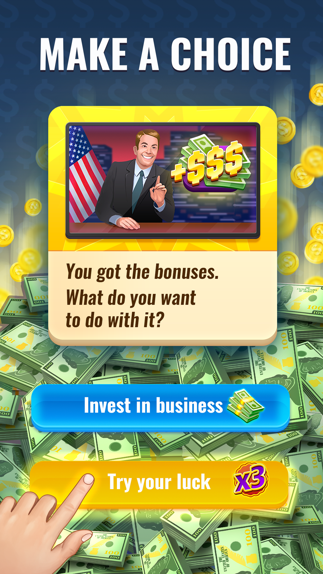 اسکرین شات 8 بازی Trump's Empire: Idle game