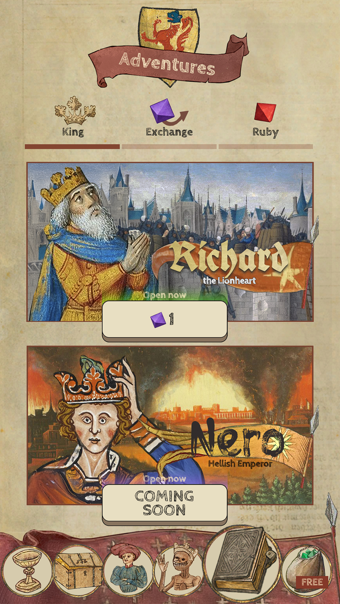 اسکرین شات 6 بازی Medieval Idle King