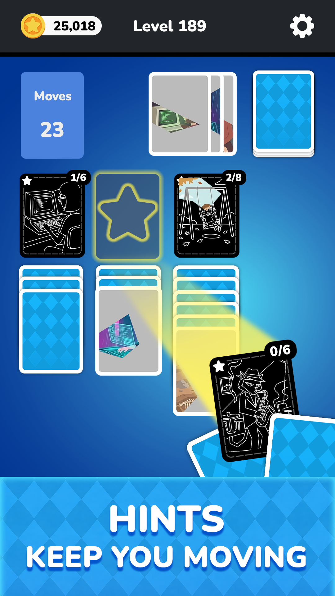 اسکرین شات 3 بازی Solitaire - Puzzle Images