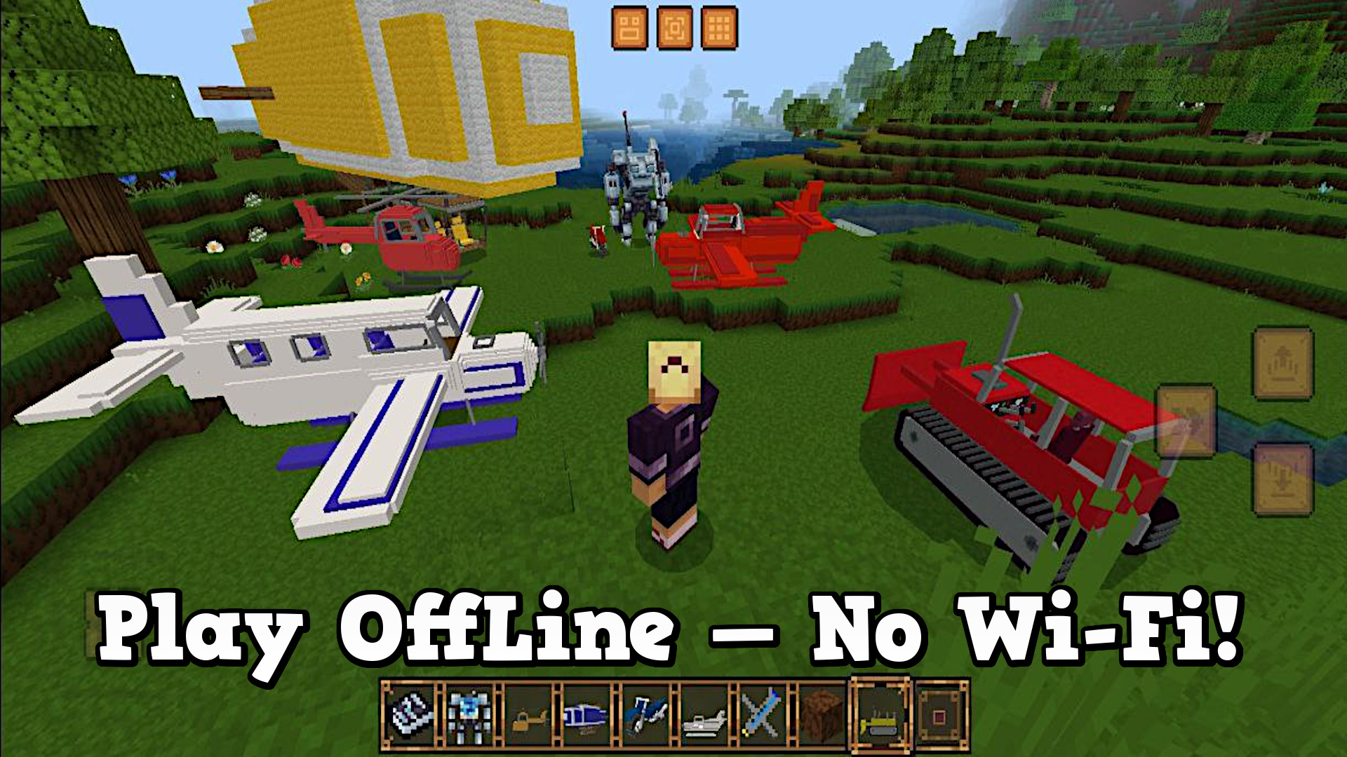 اسکرین شات 1 بازی Craft World: Open SandBox