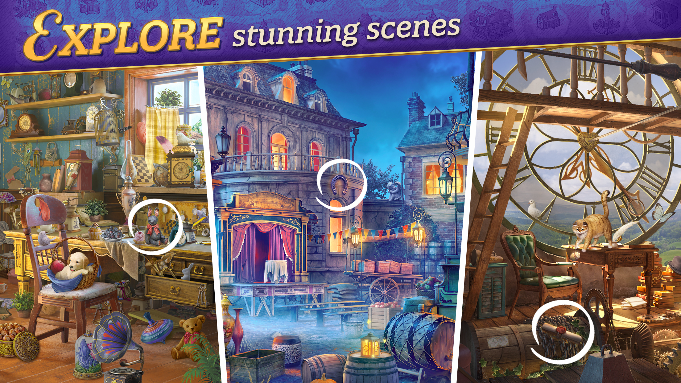 اسکرین شات 4 بازی Seekers Notes: Hidden Objects