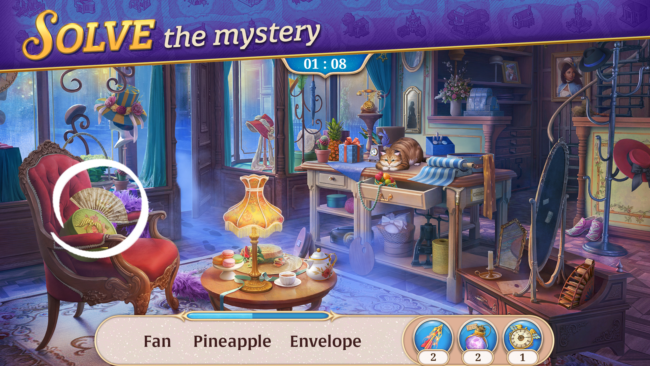 اسکرین شات 2 بازی Seekers Notes: Hidden Objects