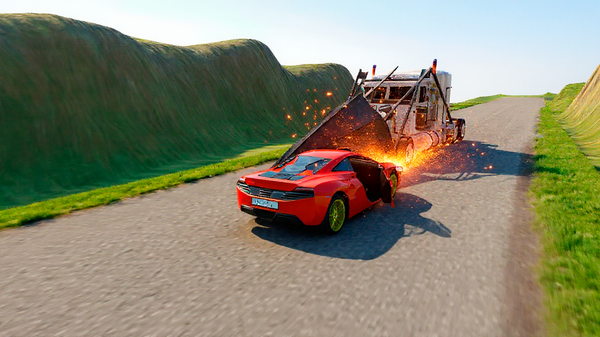 اسکرین شات 5 بازی Crash X: Car Games Mobile