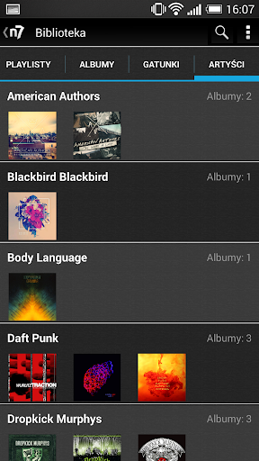 اسکرین شات 5 برنامه n7player Skin - Classic 1.0