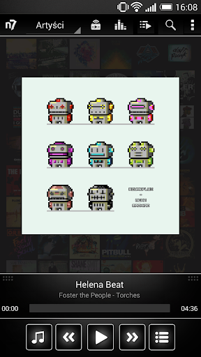 اسکرین شات 2 برنامه n7player Skin - Classic 1.0