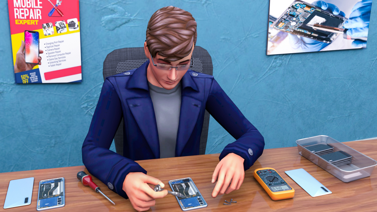 اسکرین شات 4 بازی Smartphone Tycoon Repair Sim
