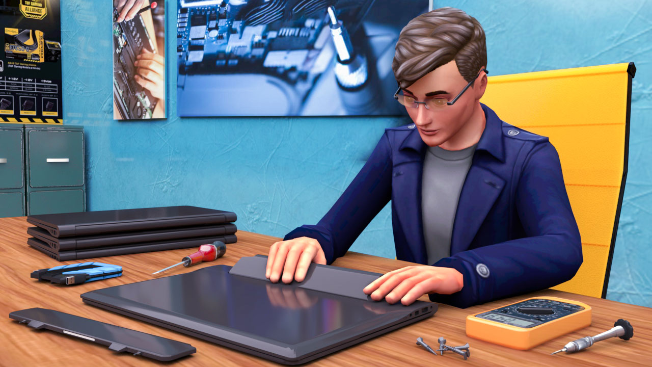 اسکرین شات 2 بازی Smartphone Tycoon Repair Sim