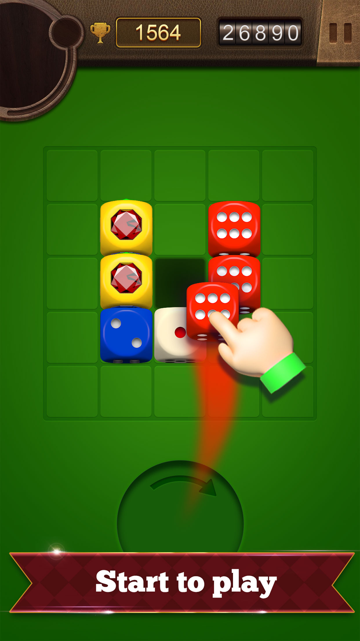 اسکرین شات 5 بازی Dice Merge