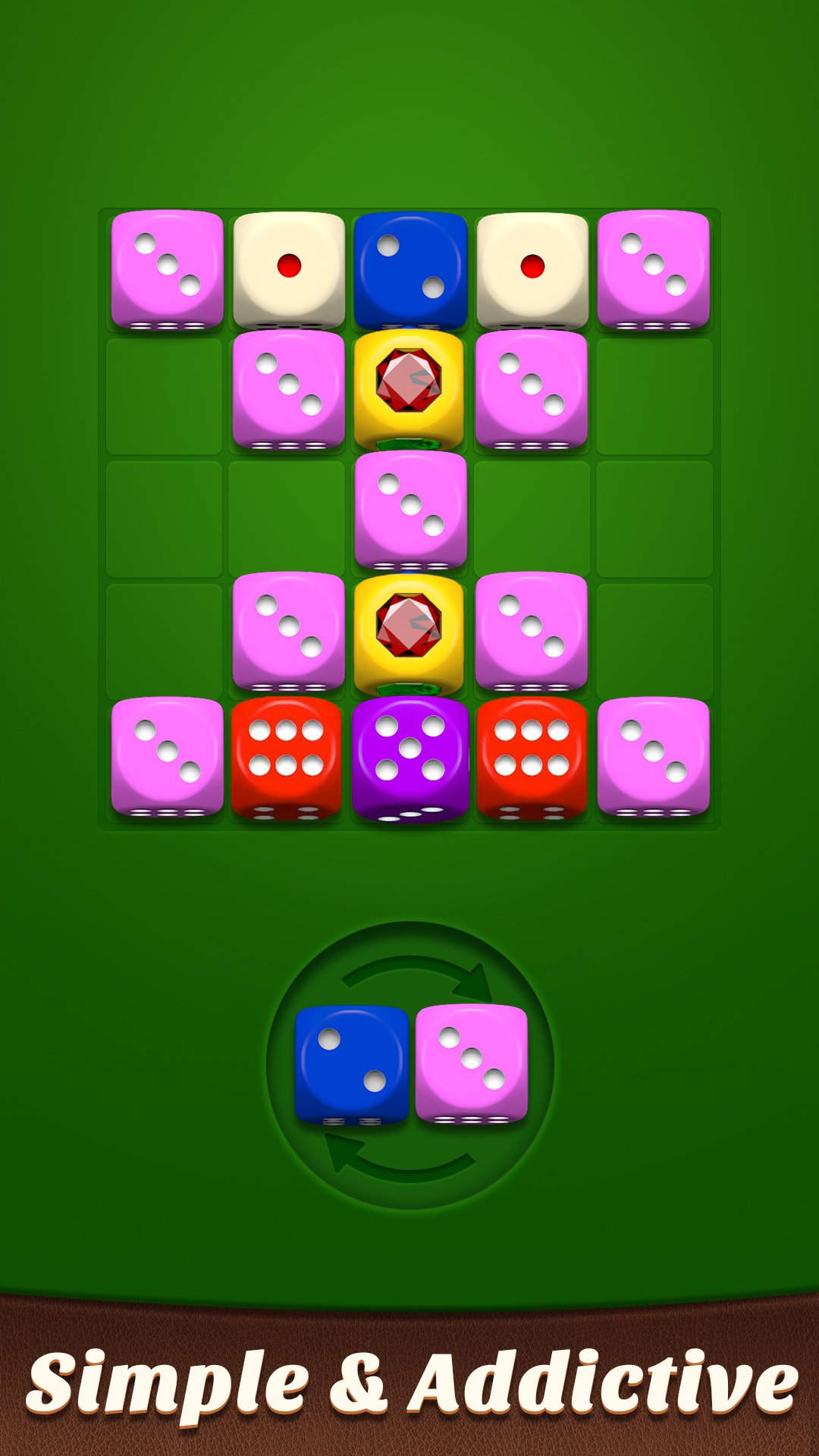 اسکرین شات 2 بازی Dice Merge