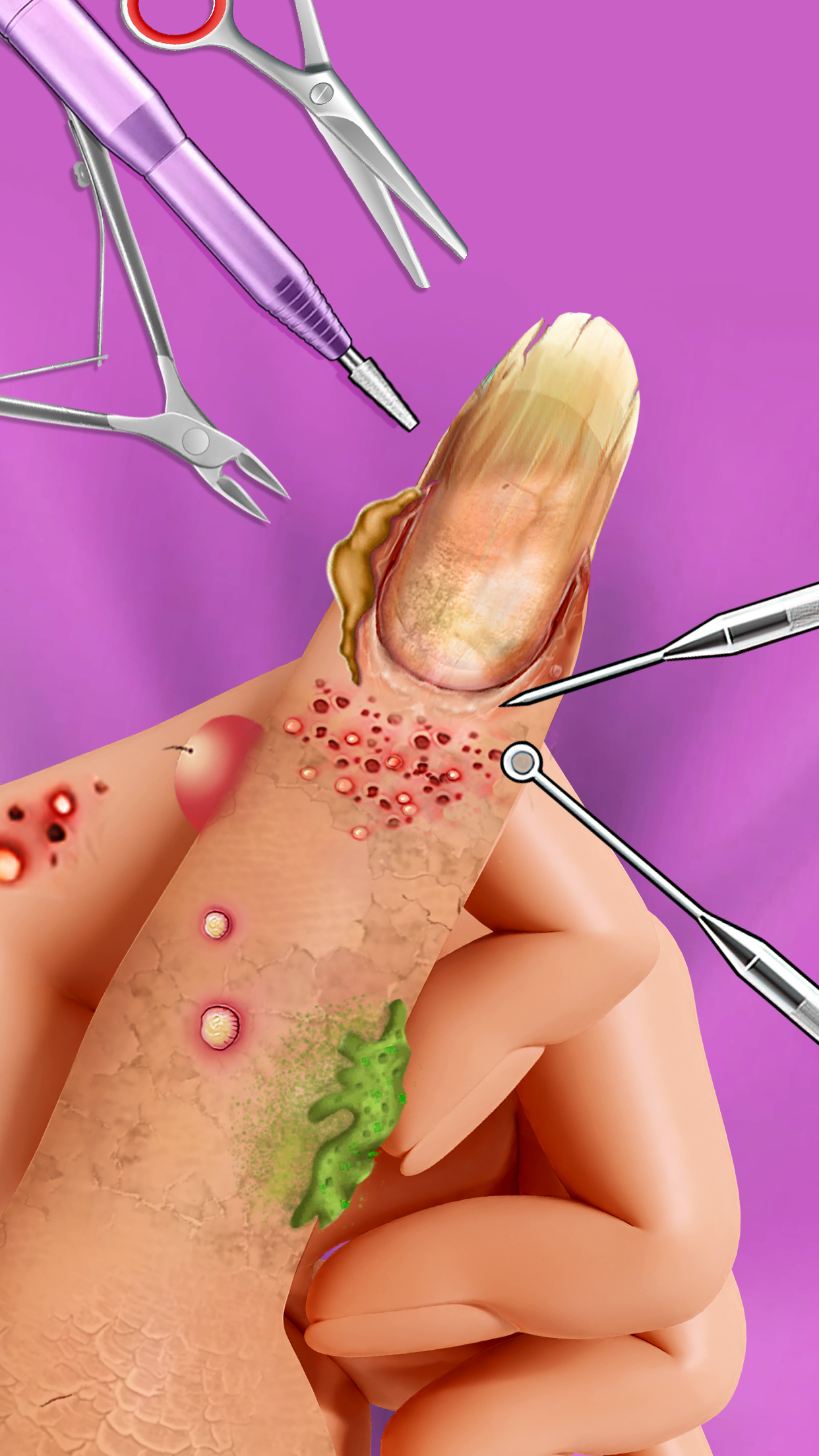 اسکرین شات 1 بازی Acrylic Nail Salon: Nail Art