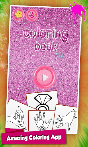 اسکرین شات 1 برنامه Fashion Nail Coloring Pages For Girls