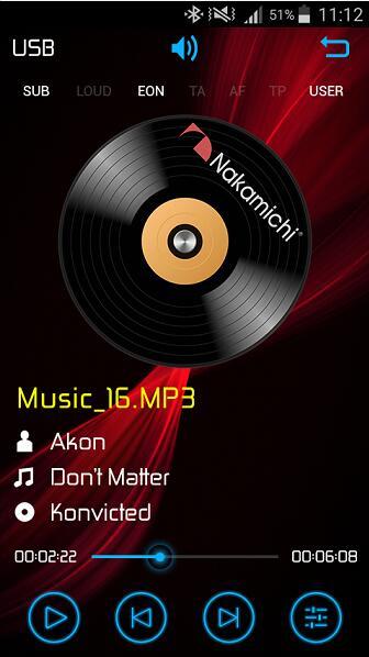 اسکرین شات 4 برنامه Nakamichi App Control