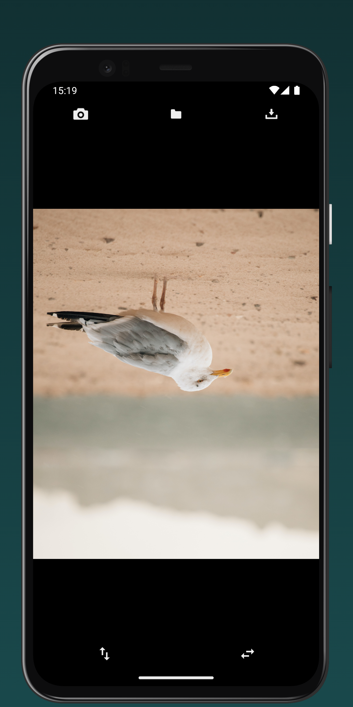 اسکرین شات 3 برنامه Flip Image (Mirror Image)
