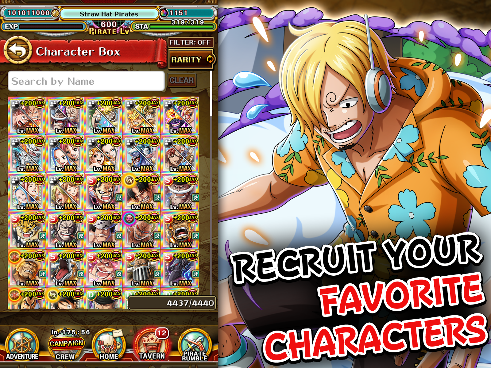 اسکرین شات 5 بازی ONE PIECE TREASURE CRUISE-RPG