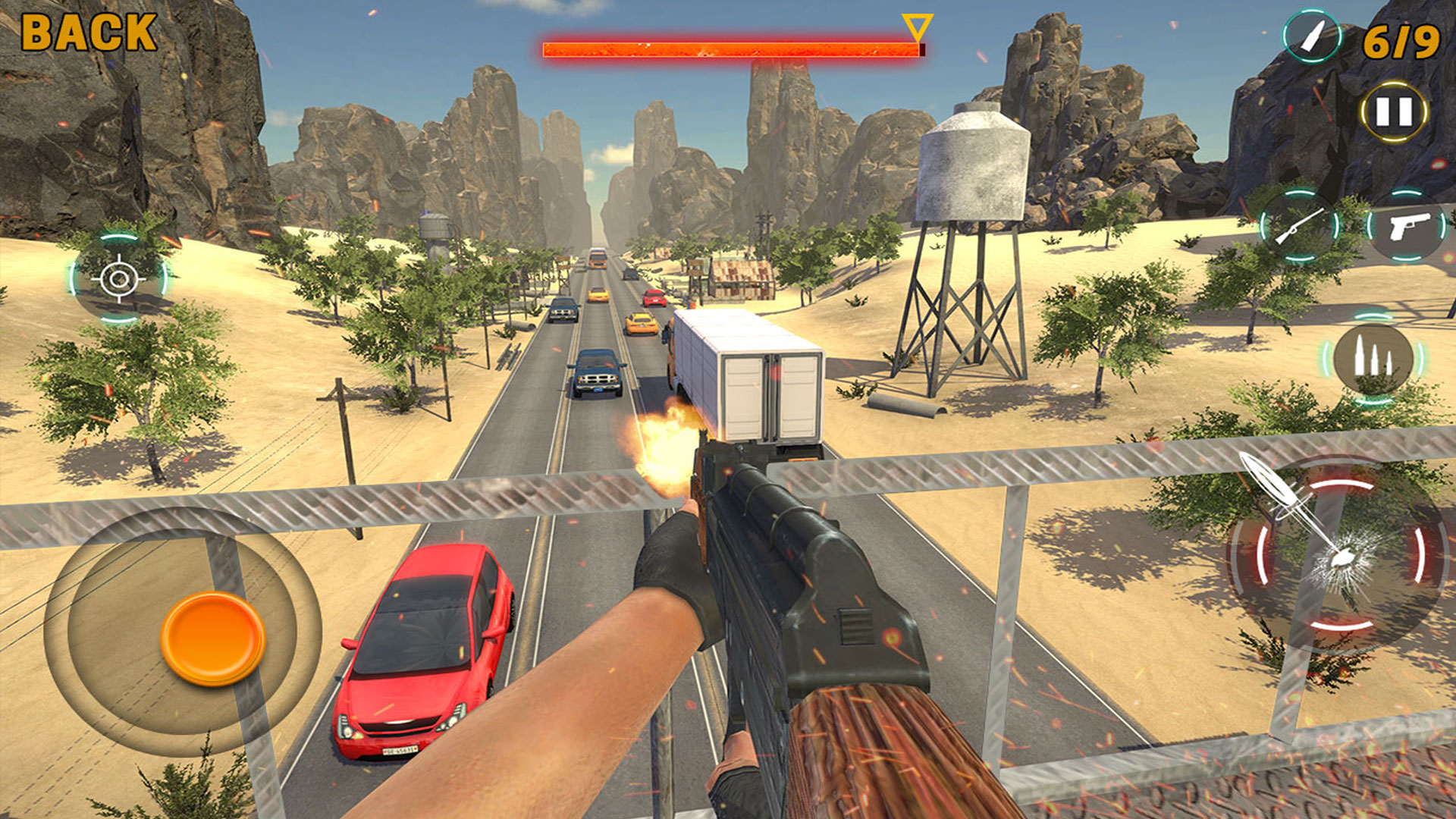 اسکرین شات 2 بازی Sniper Shot Gun Shooting Games