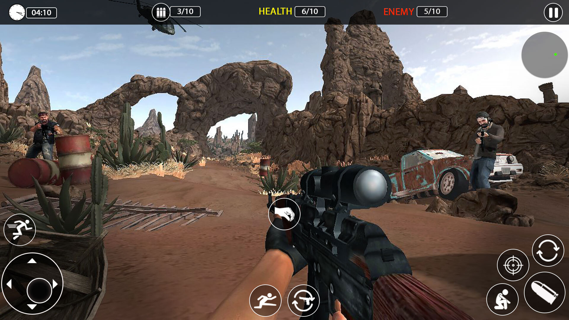 اسکرین شات 1 بازی Target Sniper 3D Games