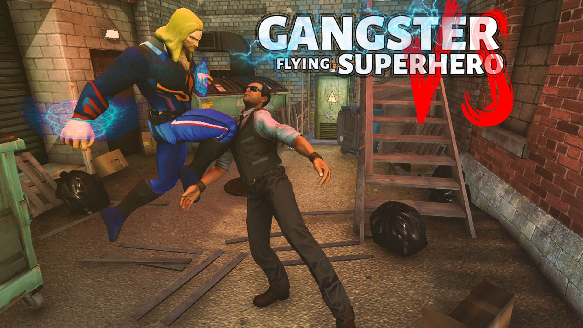 اسکرین شات 5 بازی Gangster Target Superhero Game