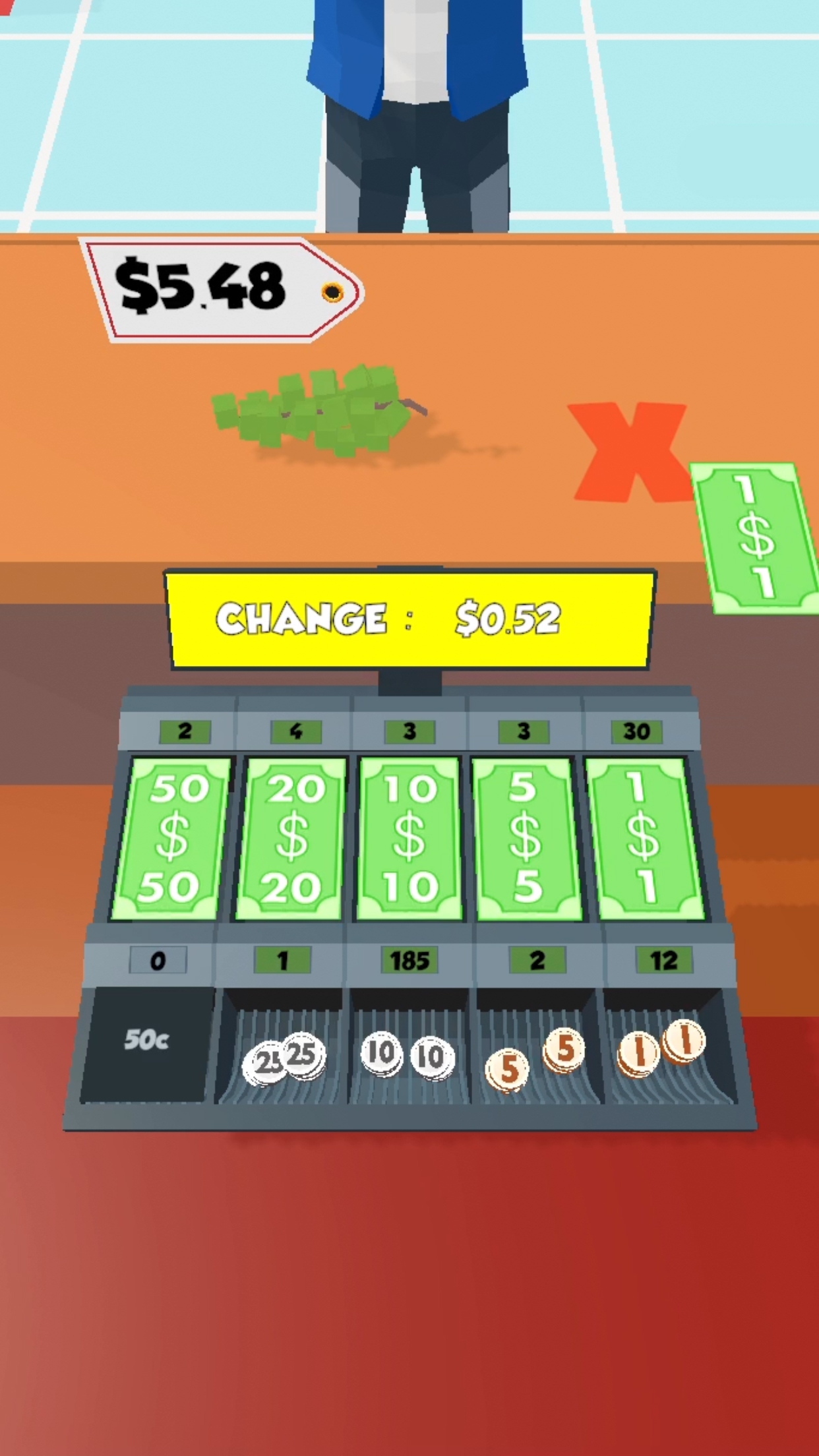 اسکرین شات 2 بازی Cashier 3D