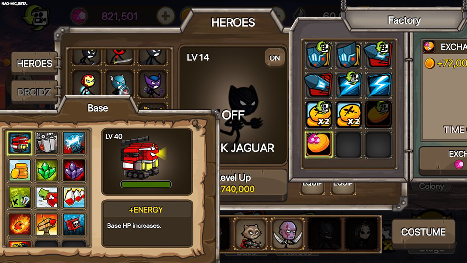 اسکرین شات 4 بازی HERO WARS SuperStickmanDefense