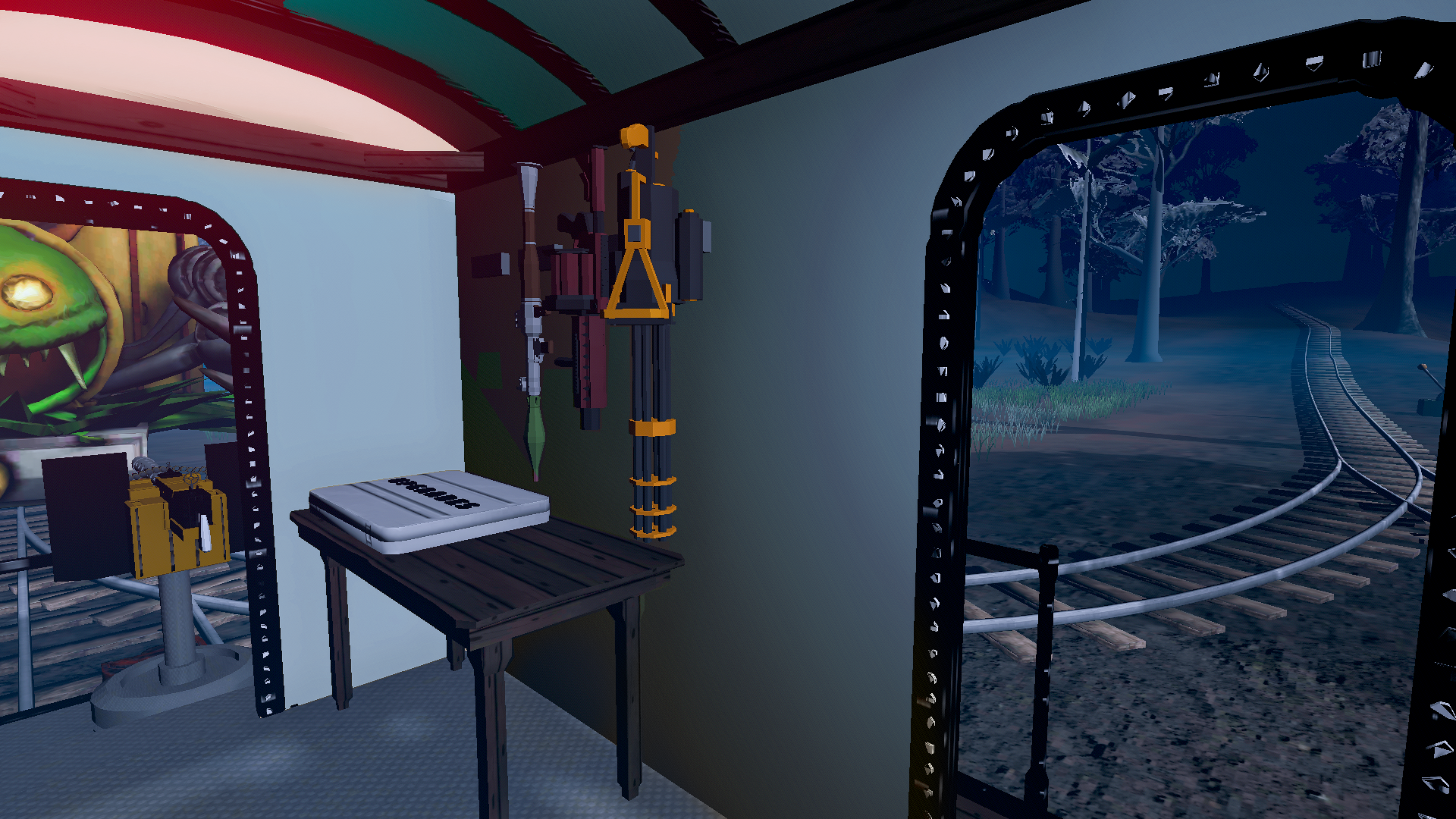 اسکرین شات 3 بازی Horror Monster Train Escape 3D