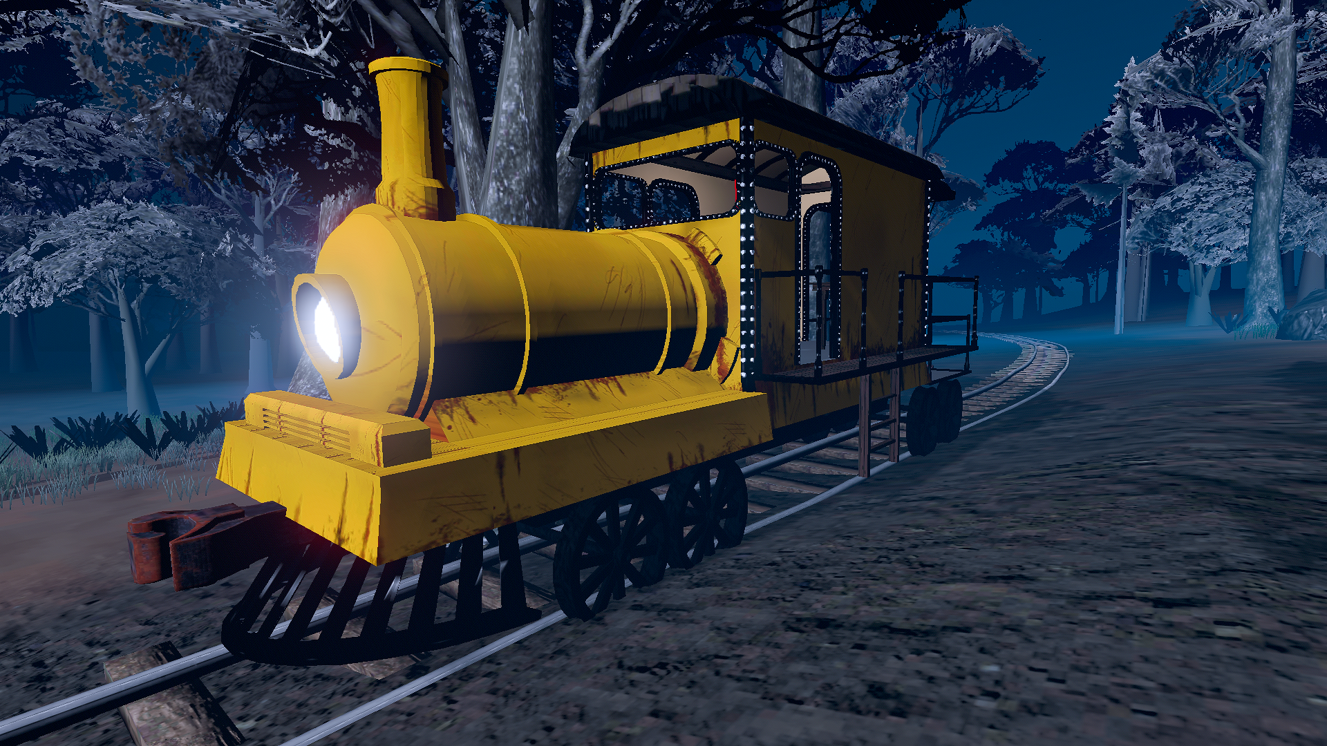 اسکرین شات 4 بازی Horror Monster Train Escape 3D