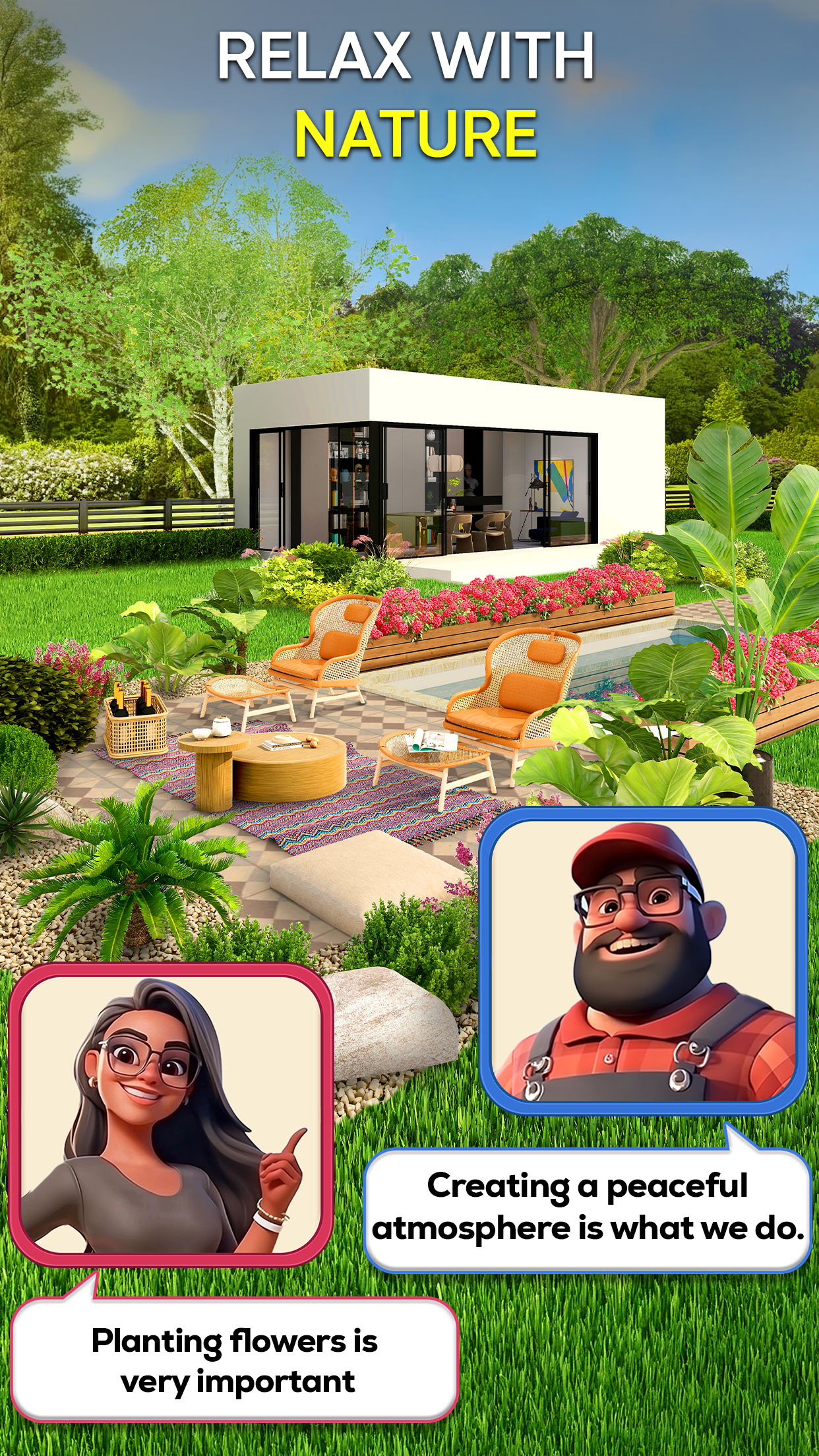 اسکرین شات 7 بازی Garden & Home: Design Game