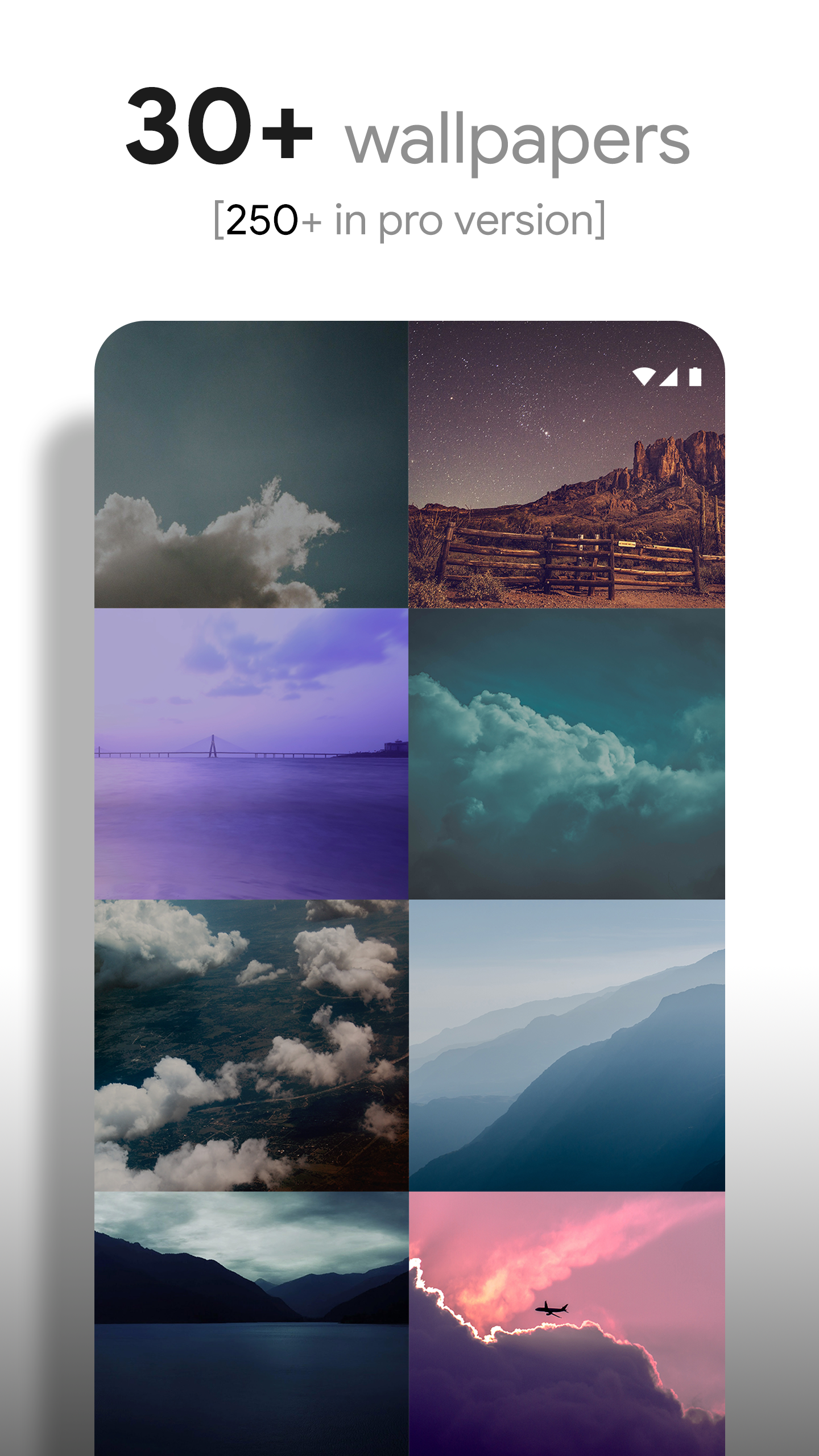 اسکرین شات 4 برنامه Flight Lite - Minimalist Icons