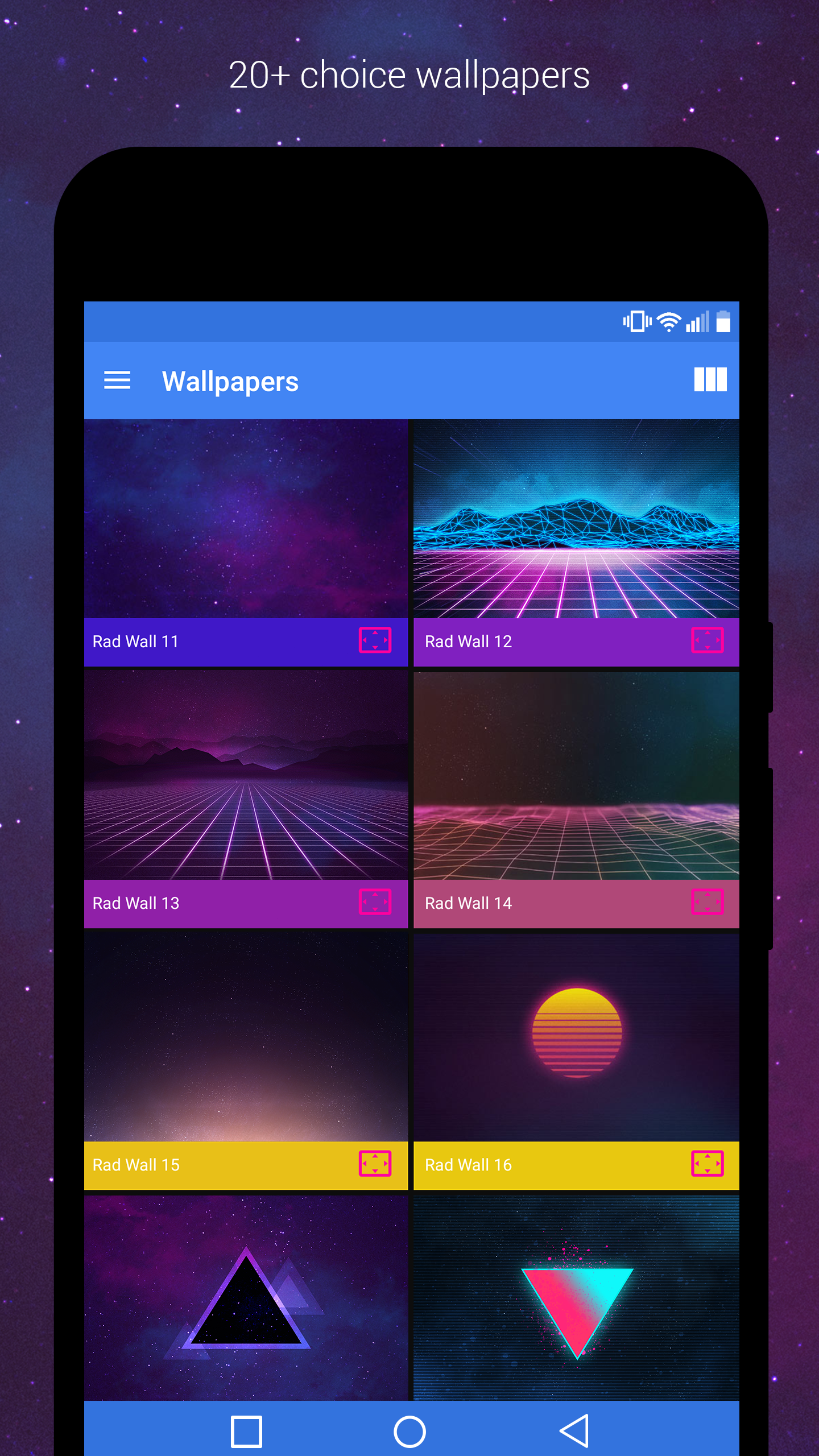 اسکرین شات 4 برنامه Rad Pack - 80's Theme