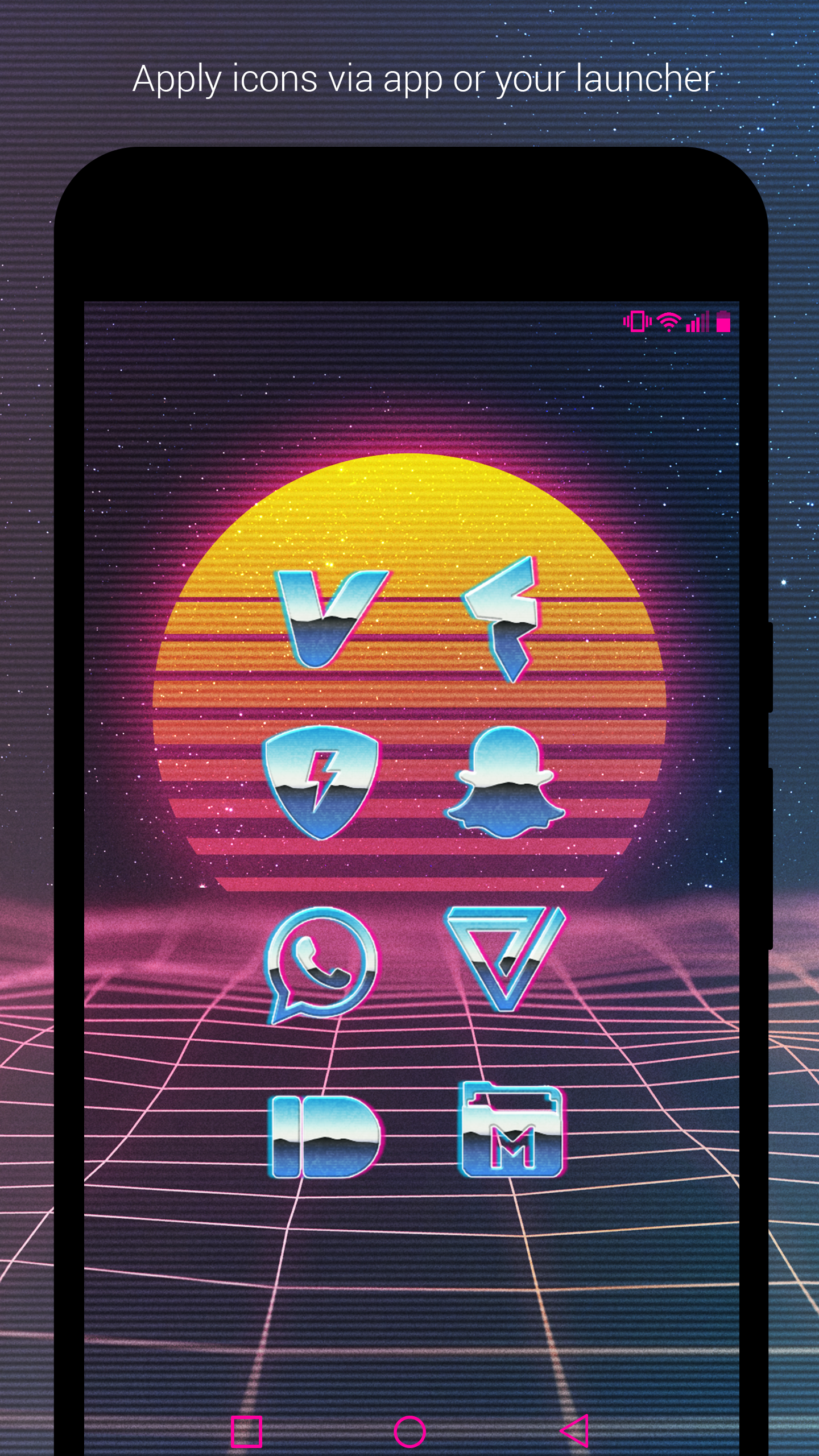 اسکرین شات 5 برنامه Rad Pack - 80's Theme